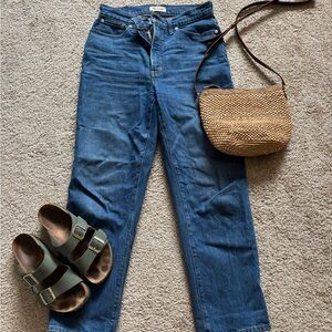 Madewell Blue Straight Leg Jeans Timeless Style